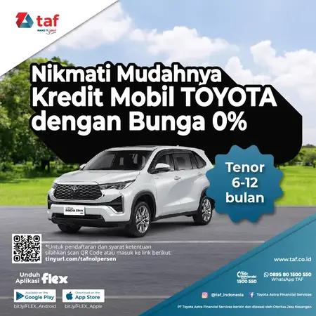promo bunga 0 % toyota cileungsi